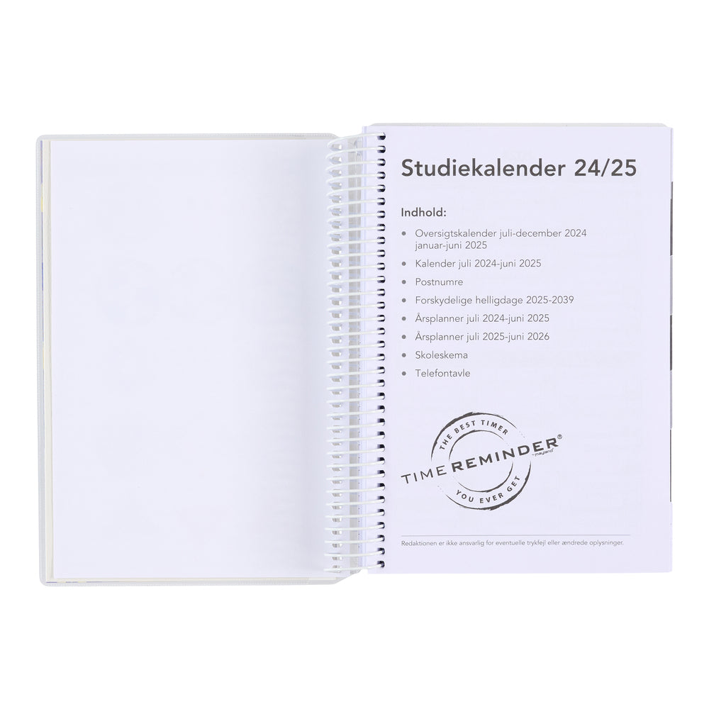 Studiekalender 2024/25 stor 2 forskellige forsider