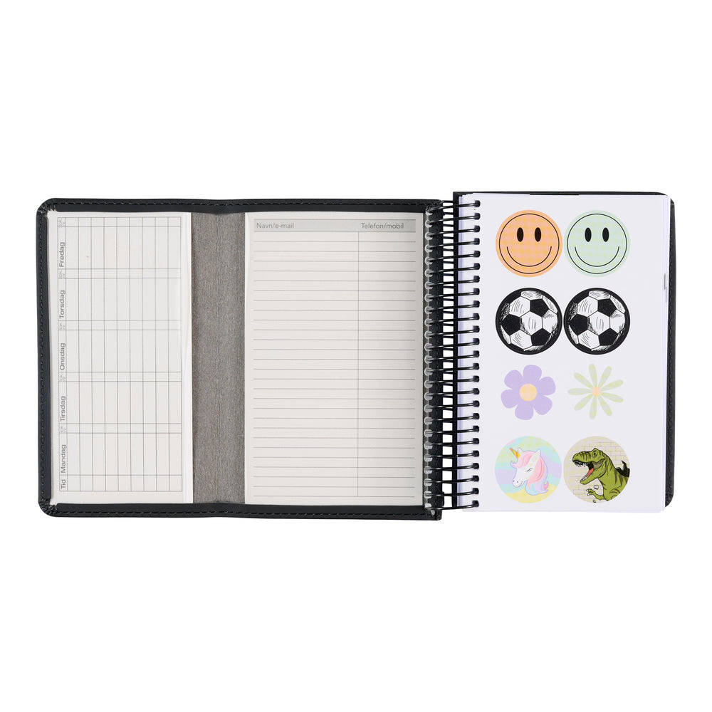 Studiekalender 2024/25 mini PU m/klap