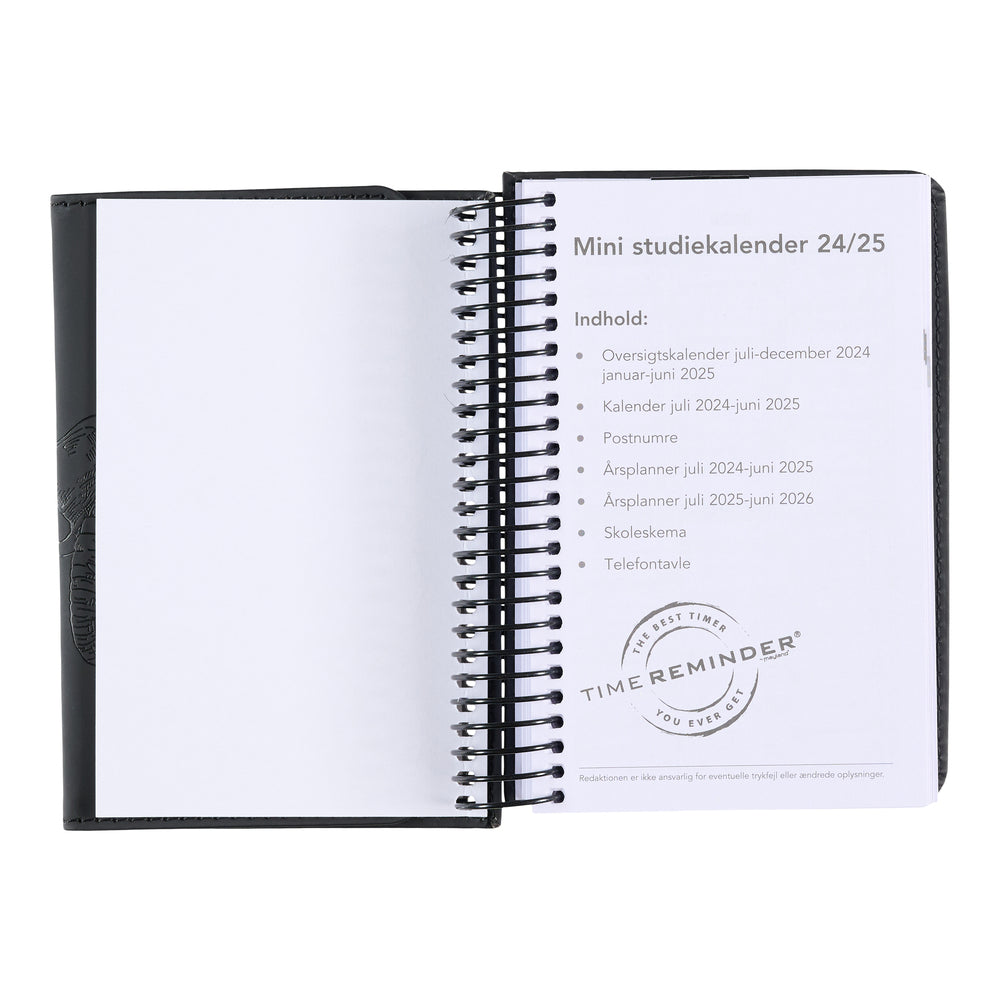 Studiekalender 2024/25 mini PU m/klap