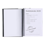 Studiekalender 2024/25 stor PU m/klap