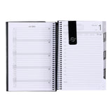 Studiekalender 2024/25 stor PU m/klap