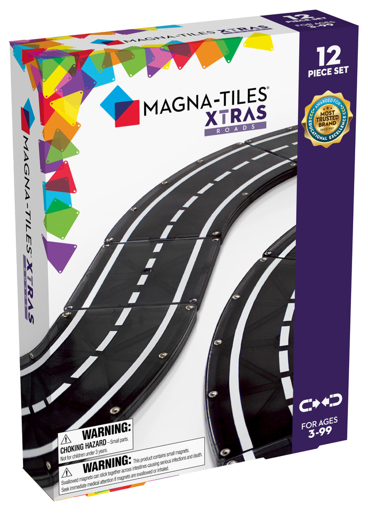 MAGNA-TILES XTRAS  Roads 12 stk