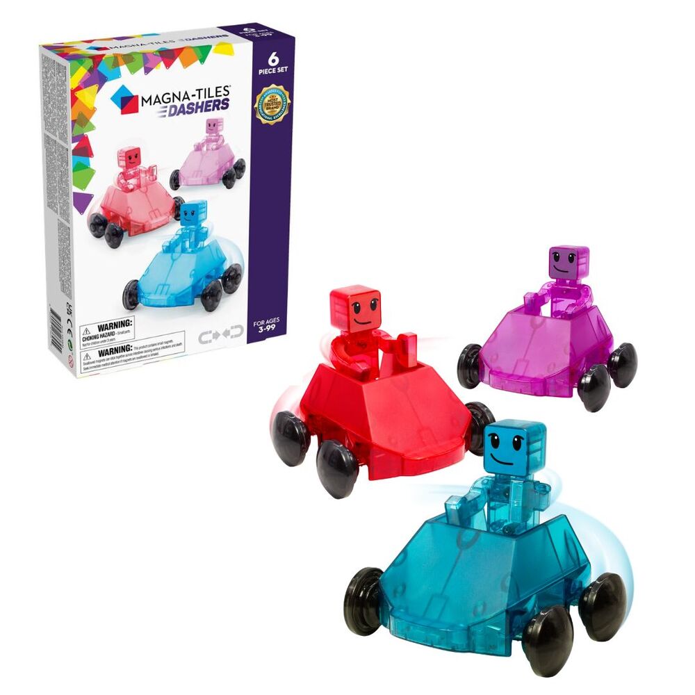 MAGNA-TILES Dashers 6 stk