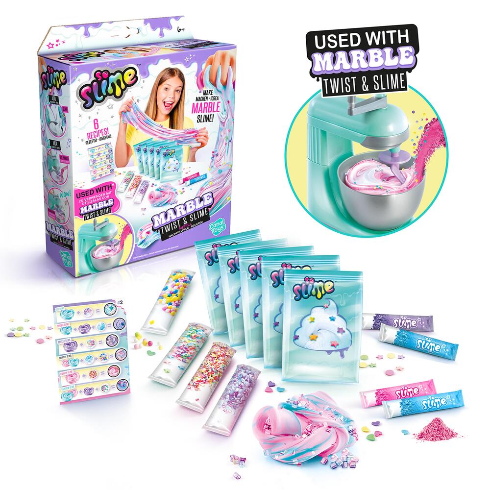 So Slime Marmor Twist and Slime Refill
