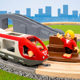Startsæt med passagertog