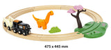 Cirkelsæt med dinosaur
