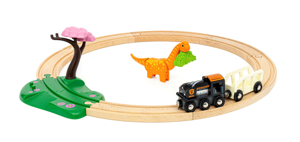 Cirkelsæt med dinosaur