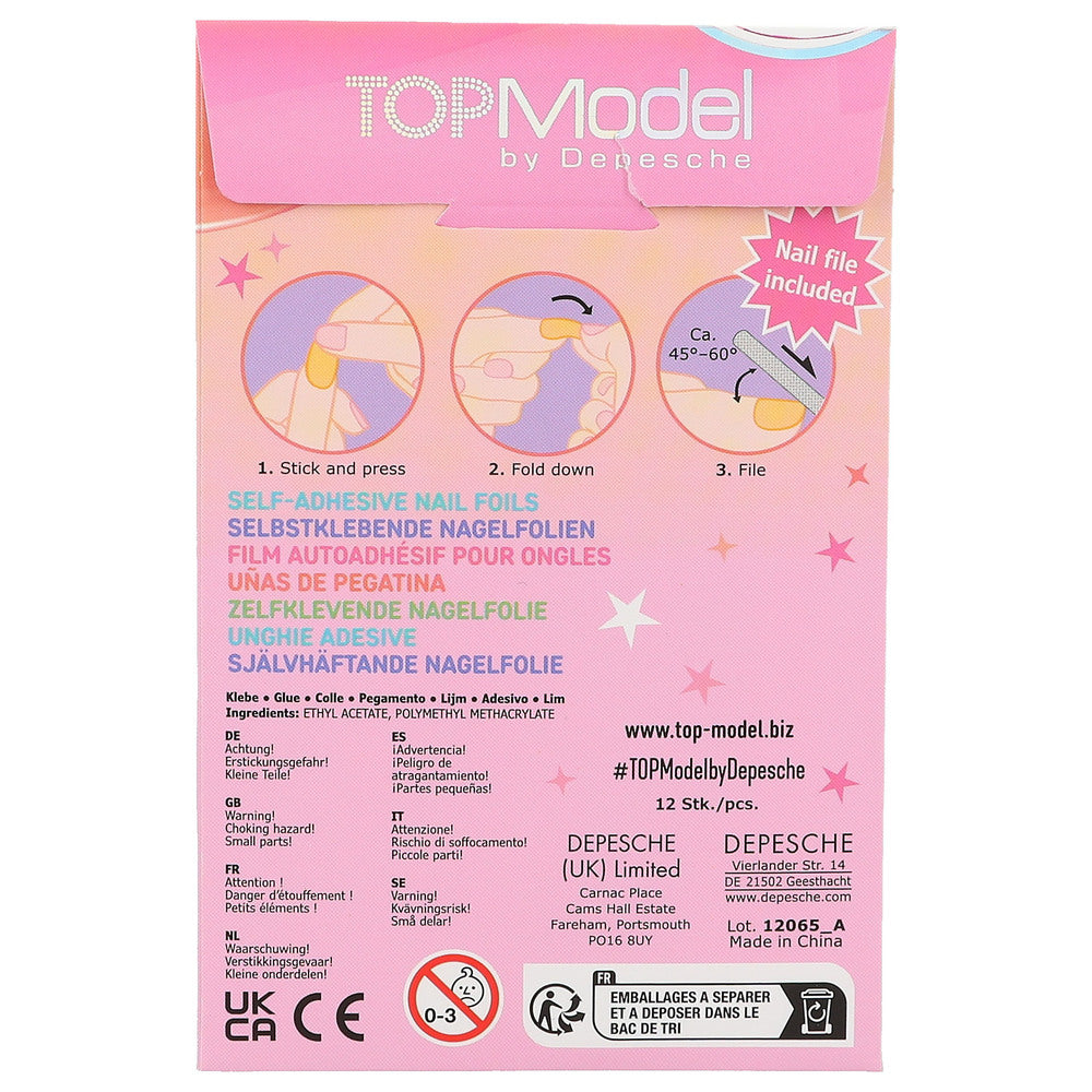 TOPModel Neglefolie & Fil asst