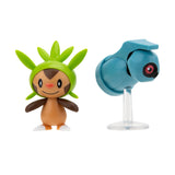 Pokémon Battle Figure 2-PAK Chespin & Beldum