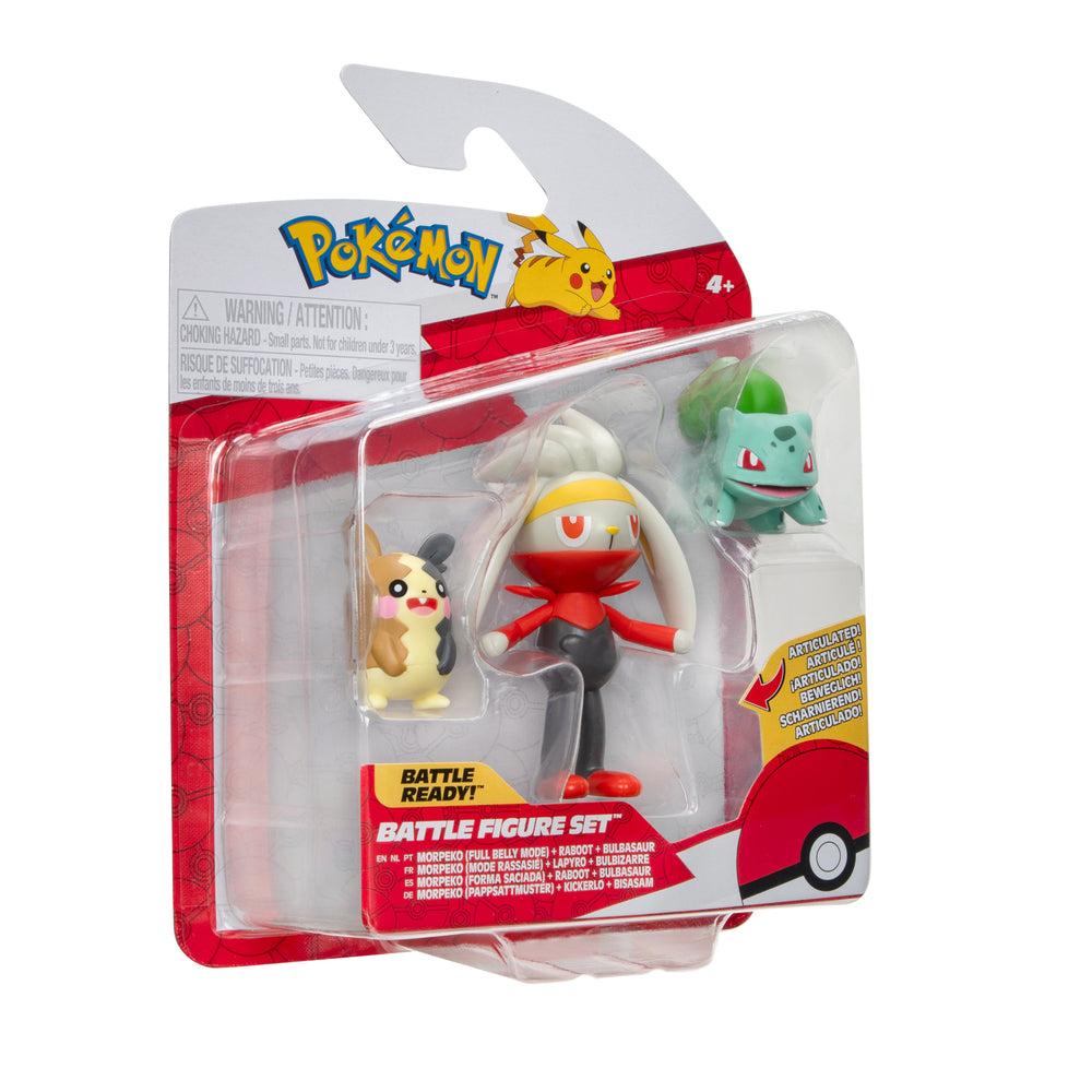 Pokémon Battle Figure 3-PAK ass