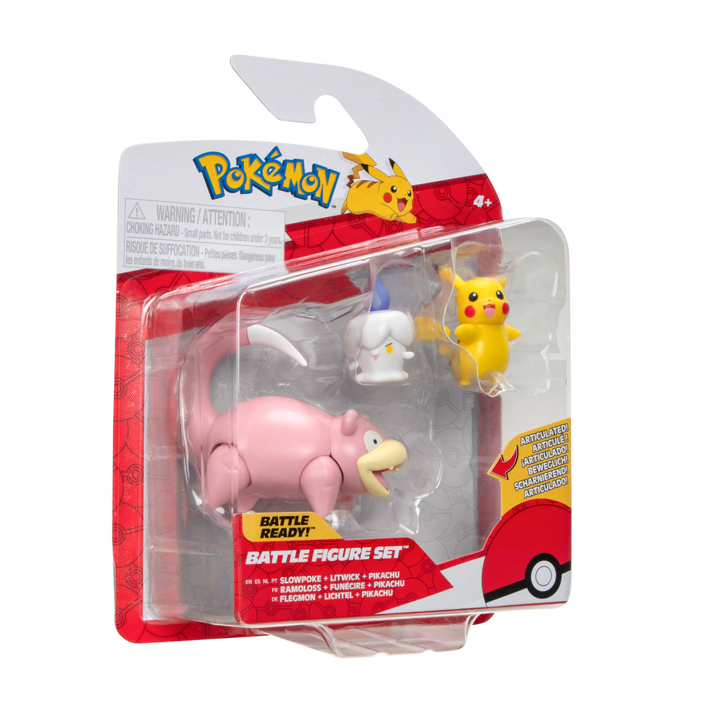 Pokémon Battle Figure 3-PAK ass