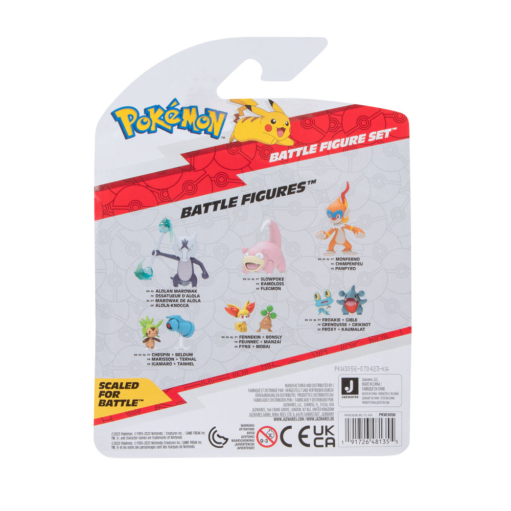 Pokémon Battle Figure 3-PAK ass