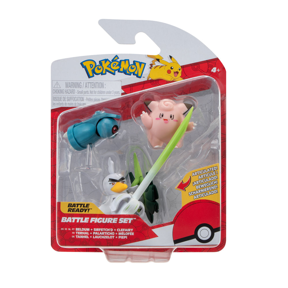Pokémon Battle Figure 3-PAK ass