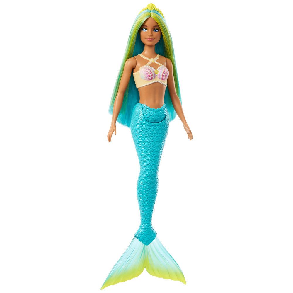 Barbie Havfrue blå/grøn