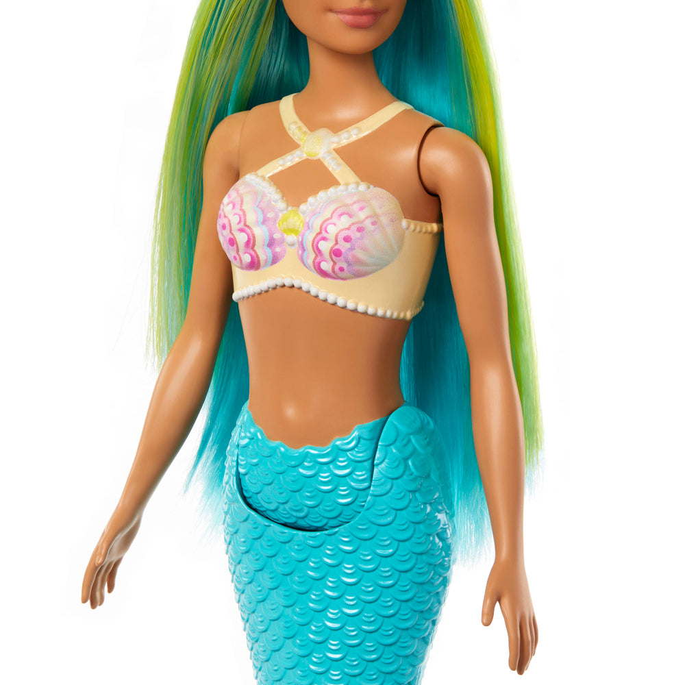 Barbie Havfrue blå/grøn