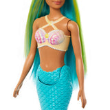 Barbie Havfrue blå/grøn