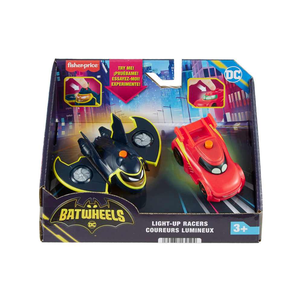 Batwheels Redbird og Batwing med lys