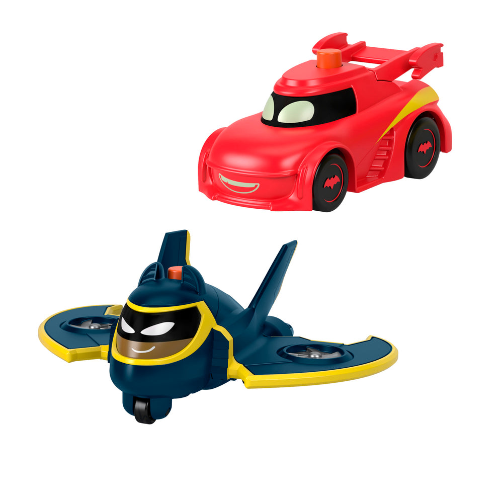 Batwheels Redbird og Batwing med lys