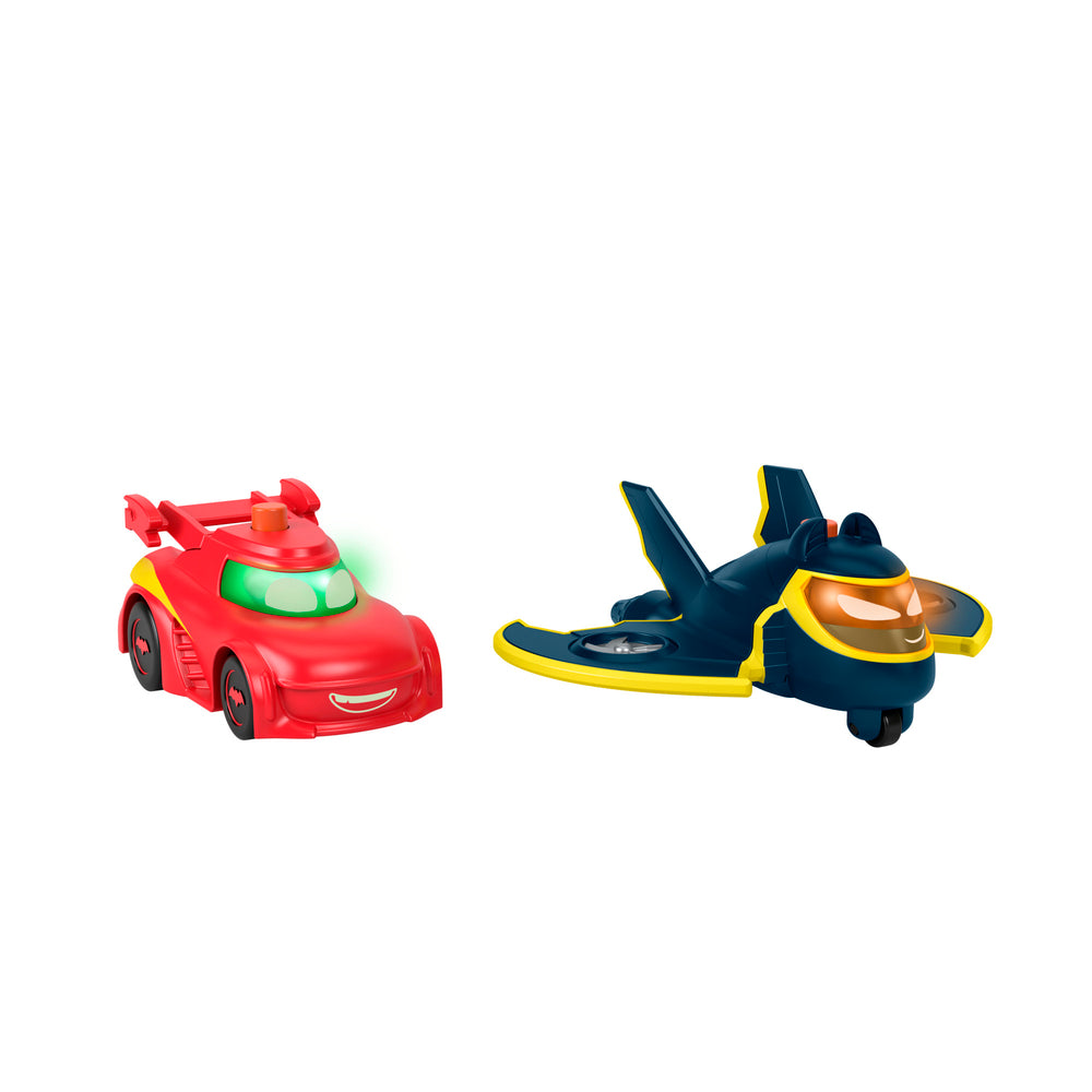 Batwheels Redbird og Batwing med lys