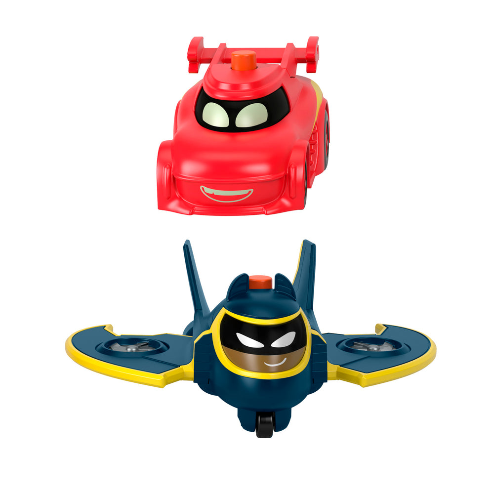 Batwheels Redbird og Batwing med lys