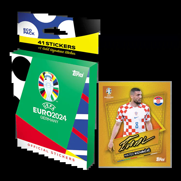 EURO 2024 STICKERS ECO PACK