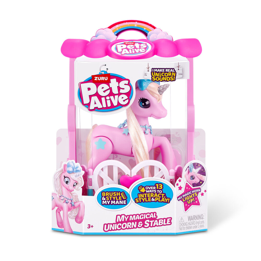 PETS ALIVE ROBOTIC  Unicorn Playset
