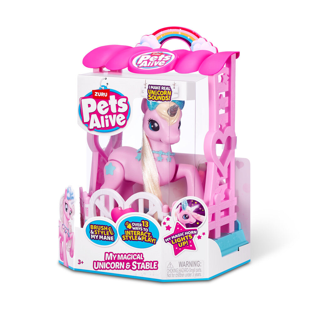 PETS ALIVE ROBOTIC  Unicorn Playset