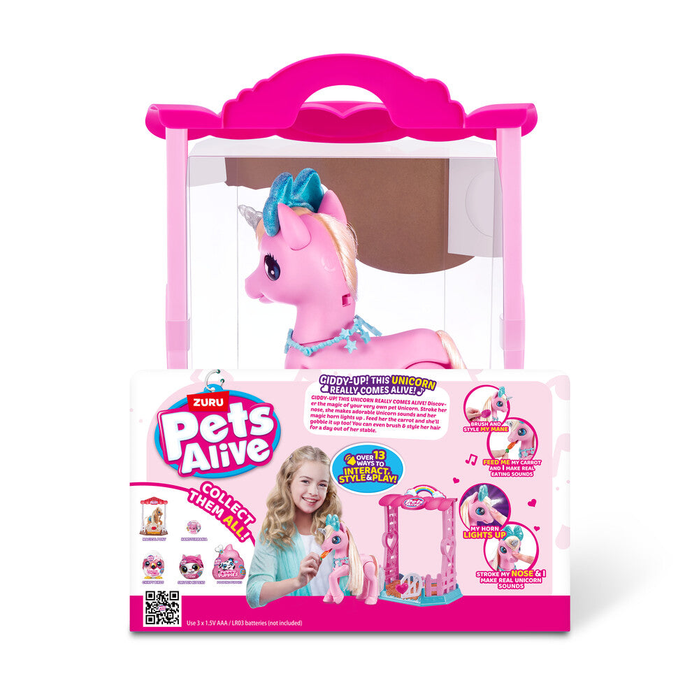 PETS ALIVE ROBOTIC  Unicorn Playset