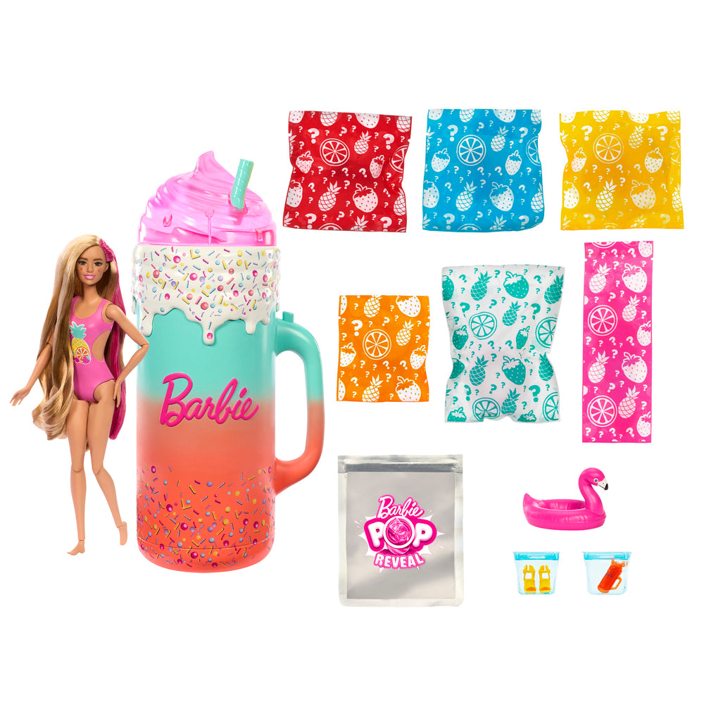 Barbie Pop Reveal Fruit Gavesæt