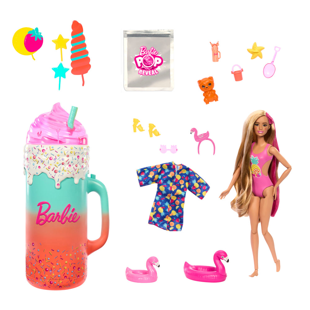 Barbie Pop Reveal Fruit Gavesæt