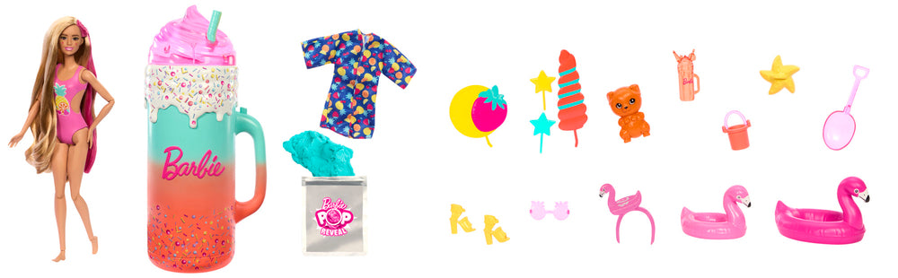 Barbie Pop Reveal Fruit Gavesæt
