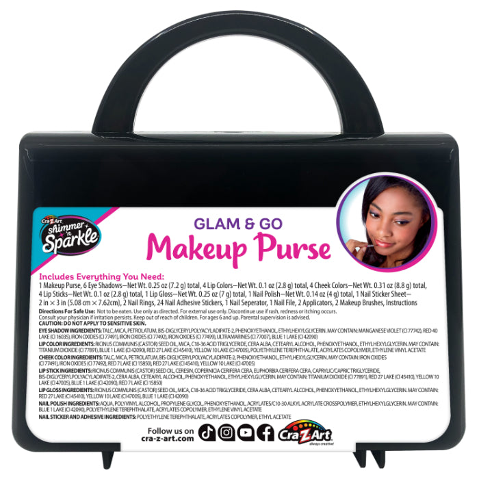 Shimmer N Sparkle Cosmetic Purse