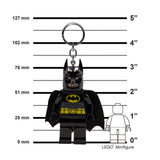 LEGO DC LED Batman nøglering sort