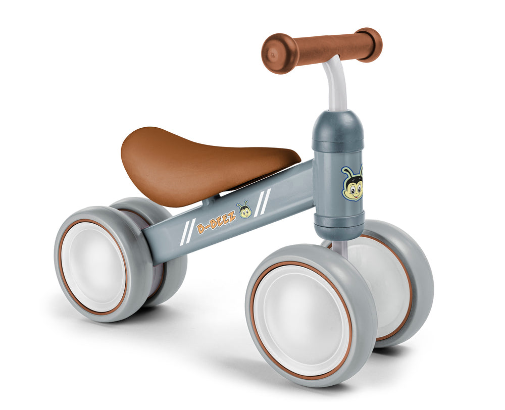 Gå-cykel B-BEEZ grå