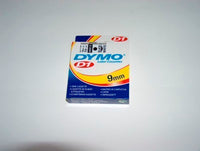 DYMO 1000/5000 9MM SORT/HVID