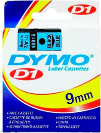 Dymo 1000/5000 9mm sort/blå