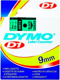 Dymo 1000/5000 9mm sort/grøn