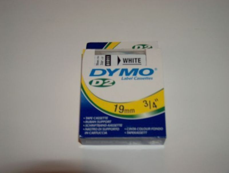 DYMO 6000 TAPE 19 MM HVID
