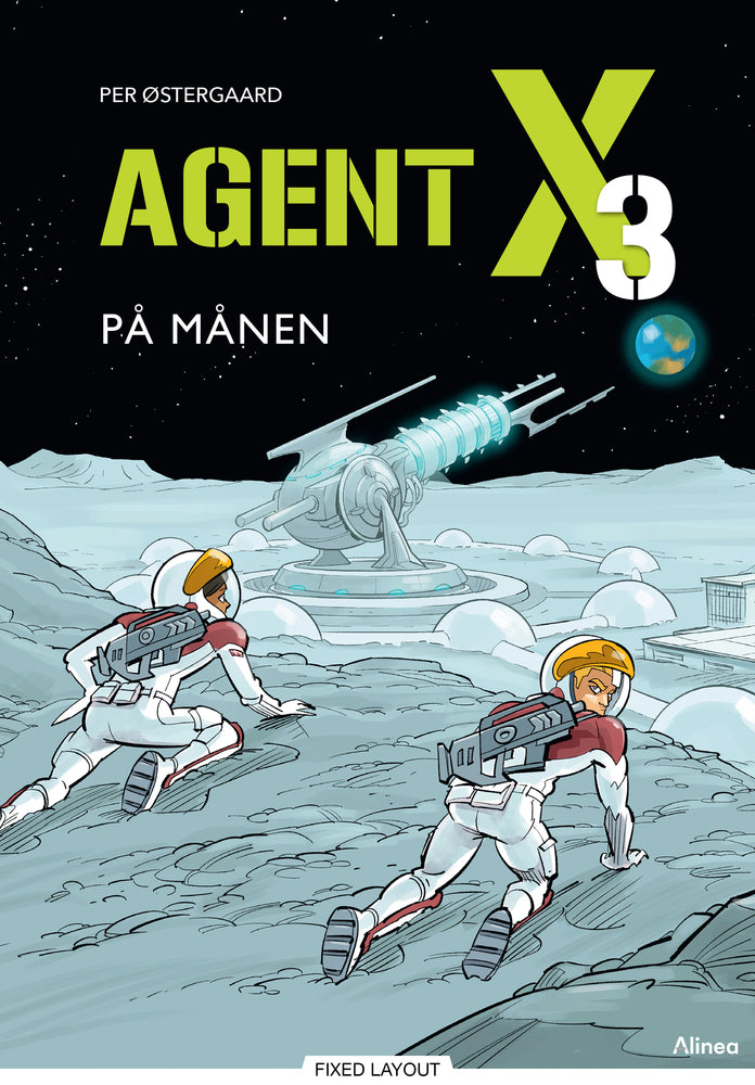 Agent X3 - På månen, Blå Læseklub