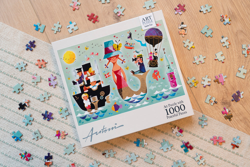 Ib Antoni -  Art Puslespil - Havfrue - 1000 brikker - FSC