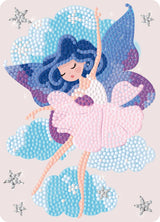 Diamond art ballerina 13 x 18 cm