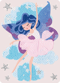 Diamond art ballerina 13 x 18 cm