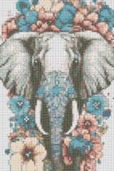 Diamond art elefant 20 x 30 cm