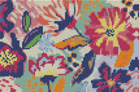 Diamond art blomster grafisk 20 x 30 cm