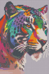 Diamond art tiger 20 x 30 cm