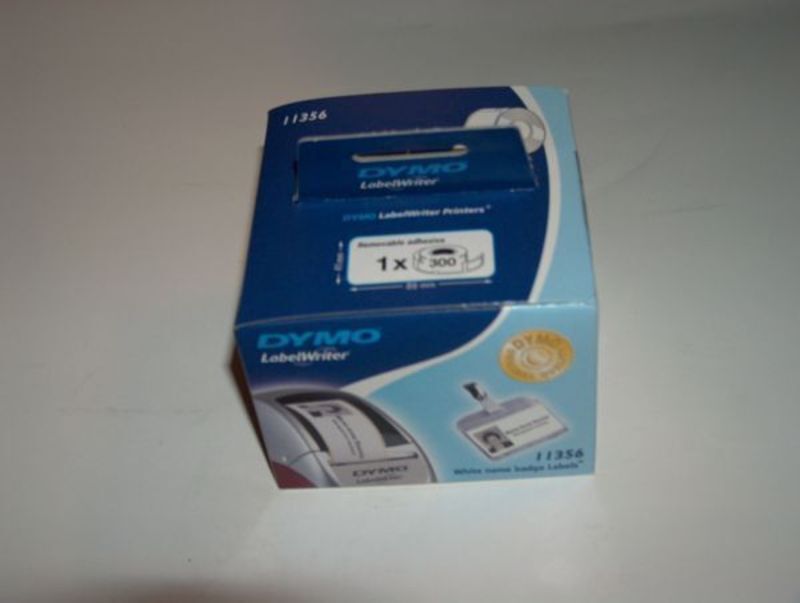 Dymo navneskilt 11356 41x89mm