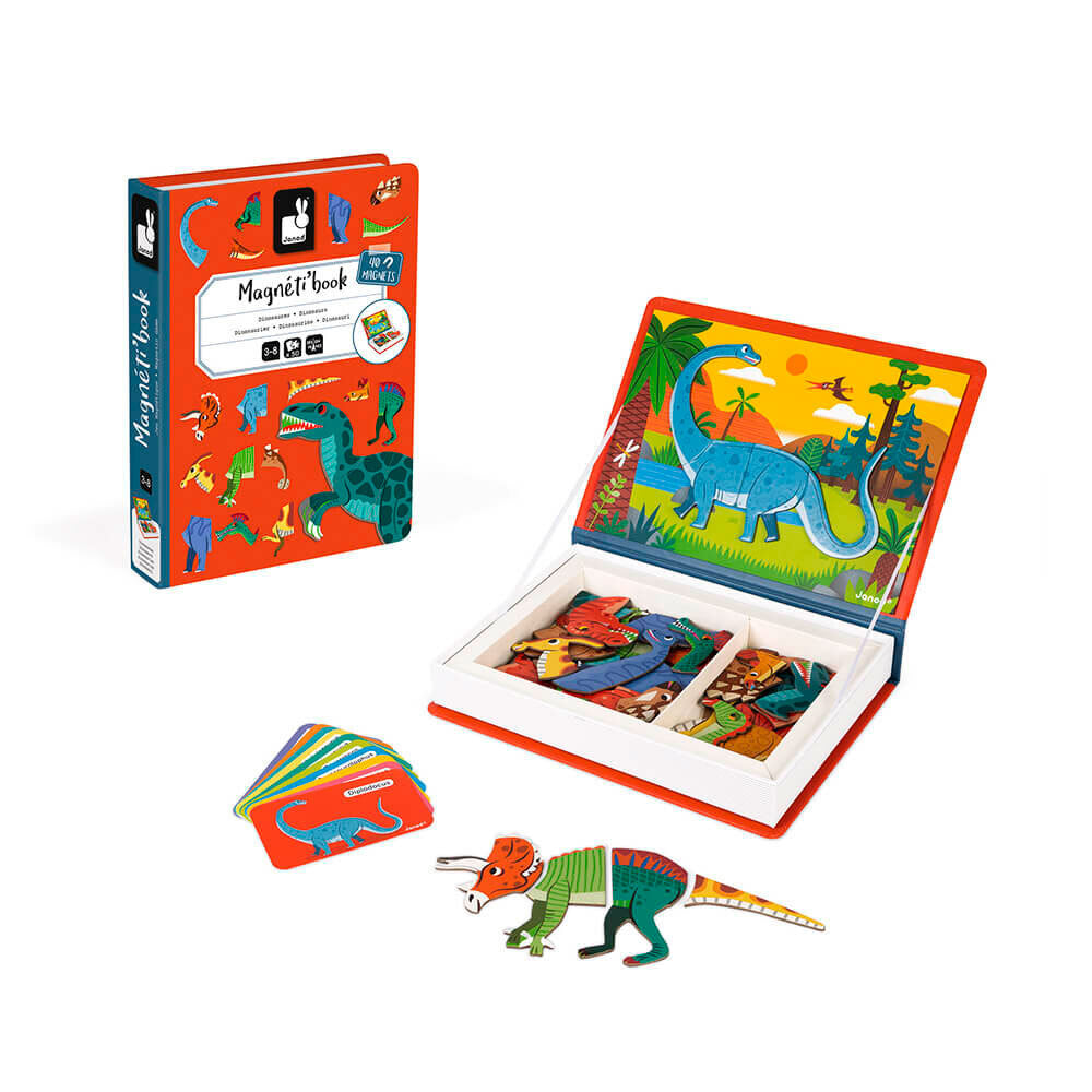 Magneti'book - Dinosaurs - 40 magnets