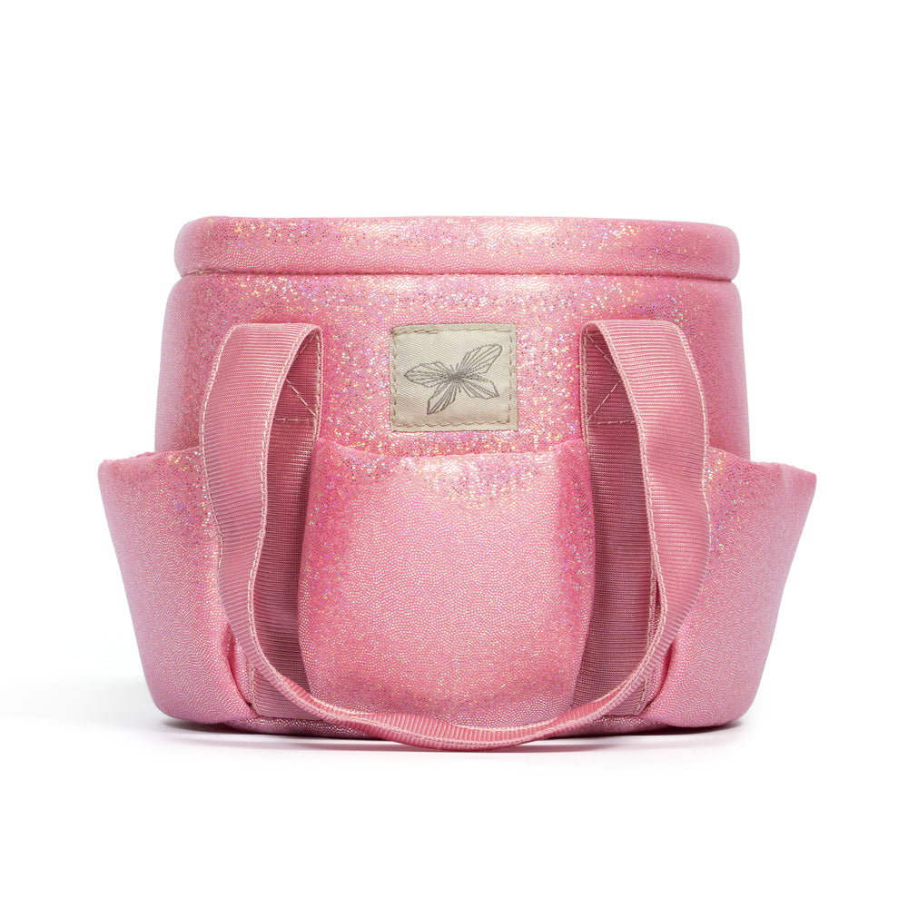STRIGLETASKE, PINK L28 cm
