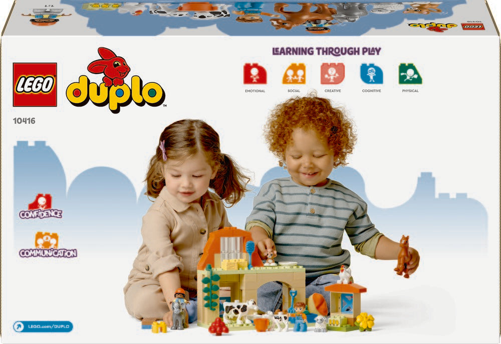 D2 10416 LEGO DUPLO Town Pasning af bondegårdens dyr