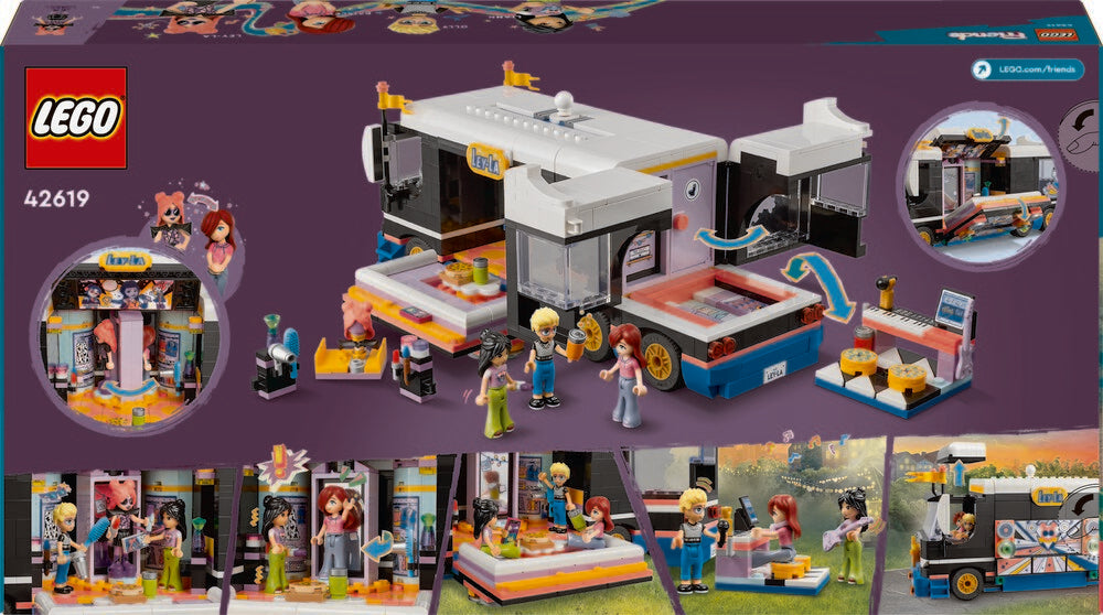 42619 LEGO Friends Popstjerne-turnébus